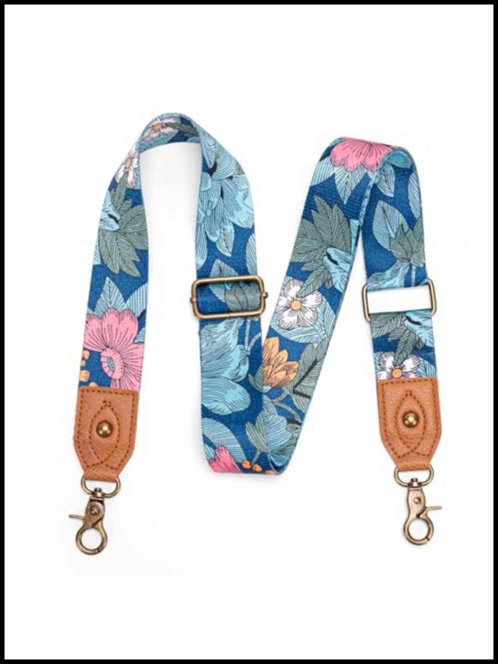 Adjustable Wide Purse Strap Leather Ends Crossbody Shoulder Bag Replacement